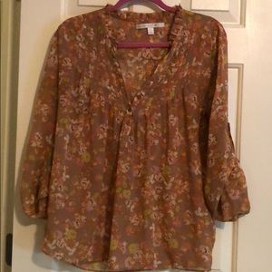 Flowery spring shirt